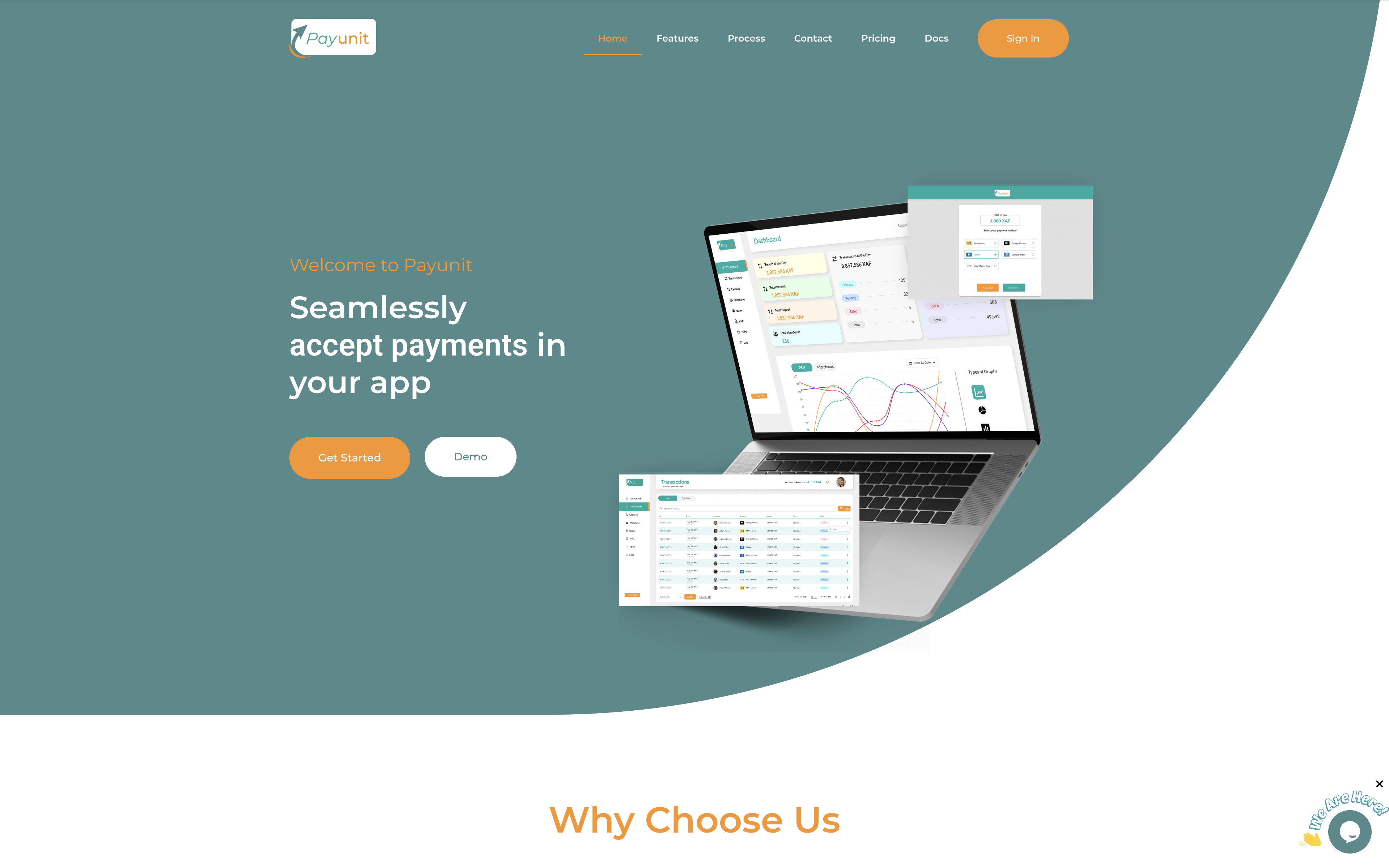 PayUnit – Agrégateur de paiements